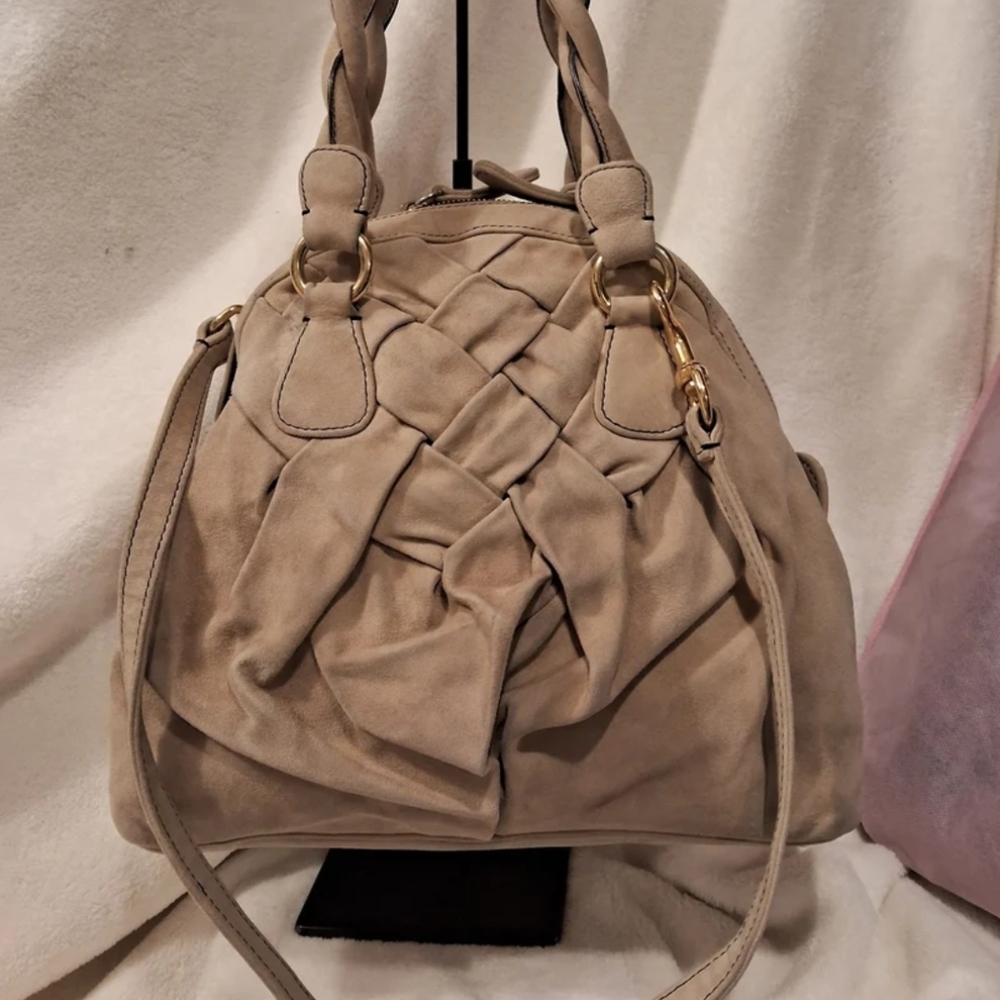 Valentino Garavani Beige Satchel